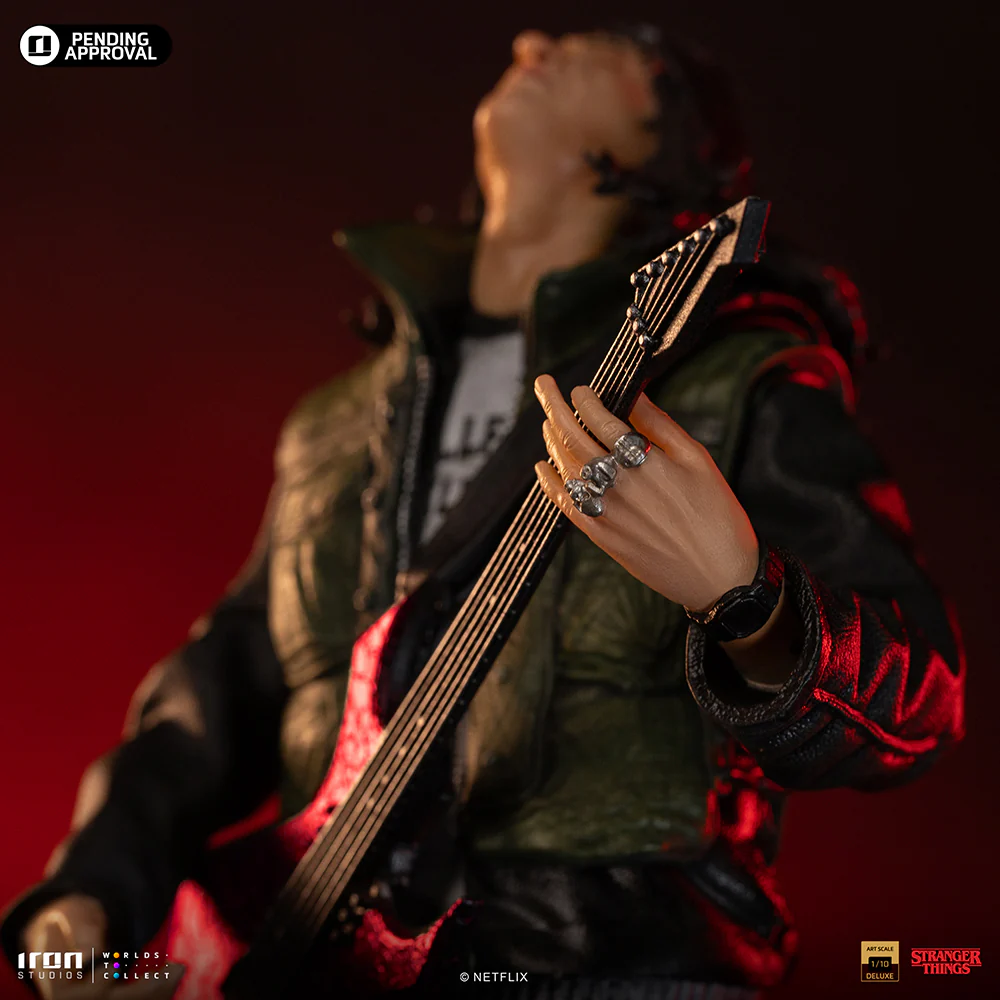 Digital Pre-Order - Statue Eddie Munson - Stranger Things - Art Scale 1/10 - Iron Studios - Image 10