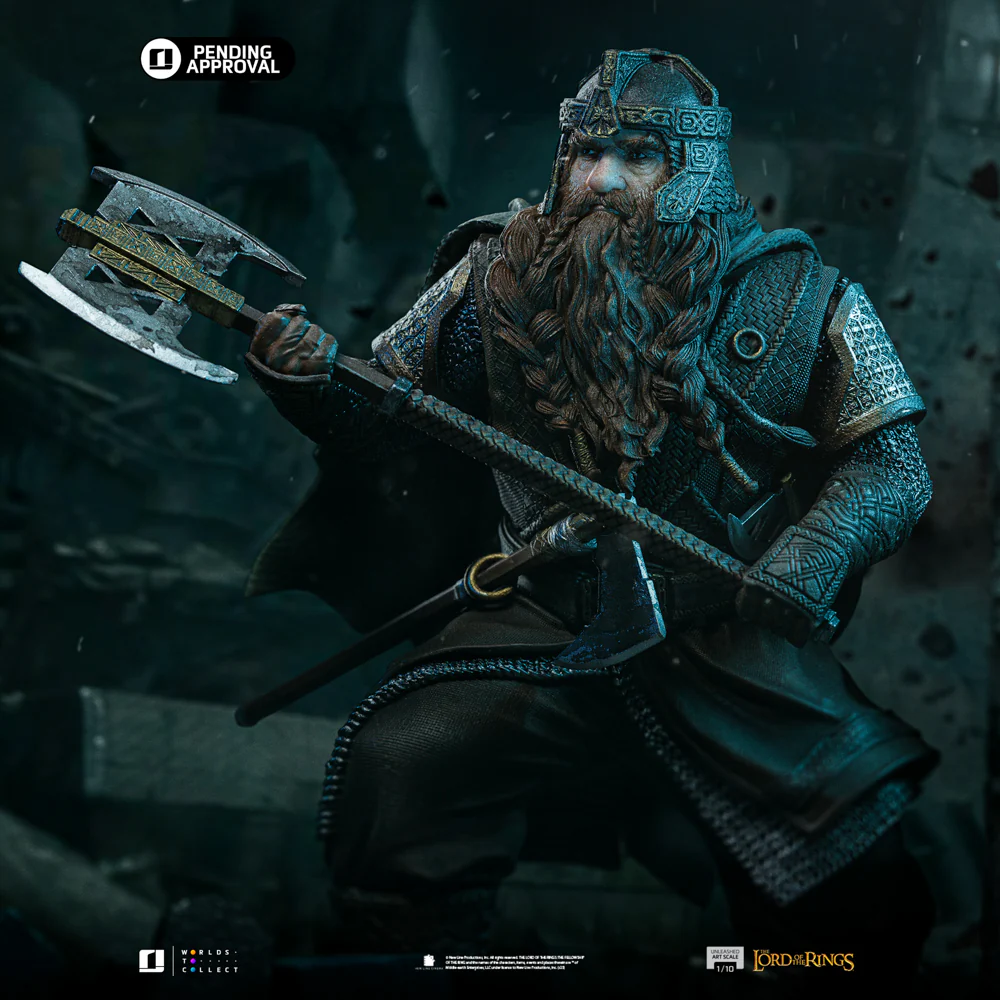 Digital Pre-Order - Statue Gimli Unleashed - The Lord of the Rings - Art Scale 1/10 - Iron Studios - Image 3