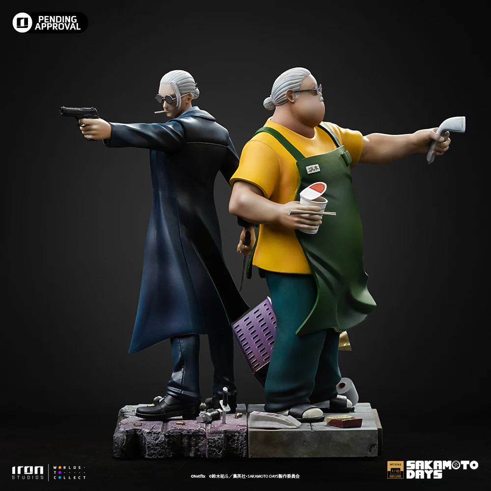 Pre-Order - Statue Taro Sakamoto Deluxe - Sakamoto Days - Art Scale 1/10 - Iron Studios - Image 3
