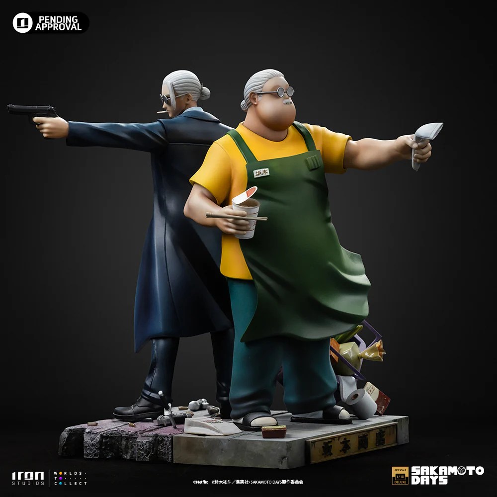 Pre-Order - Statue Taro Sakamoto Deluxe - Sakamoto Days - Art Scale 1/10 - Iron Studios - Image 4