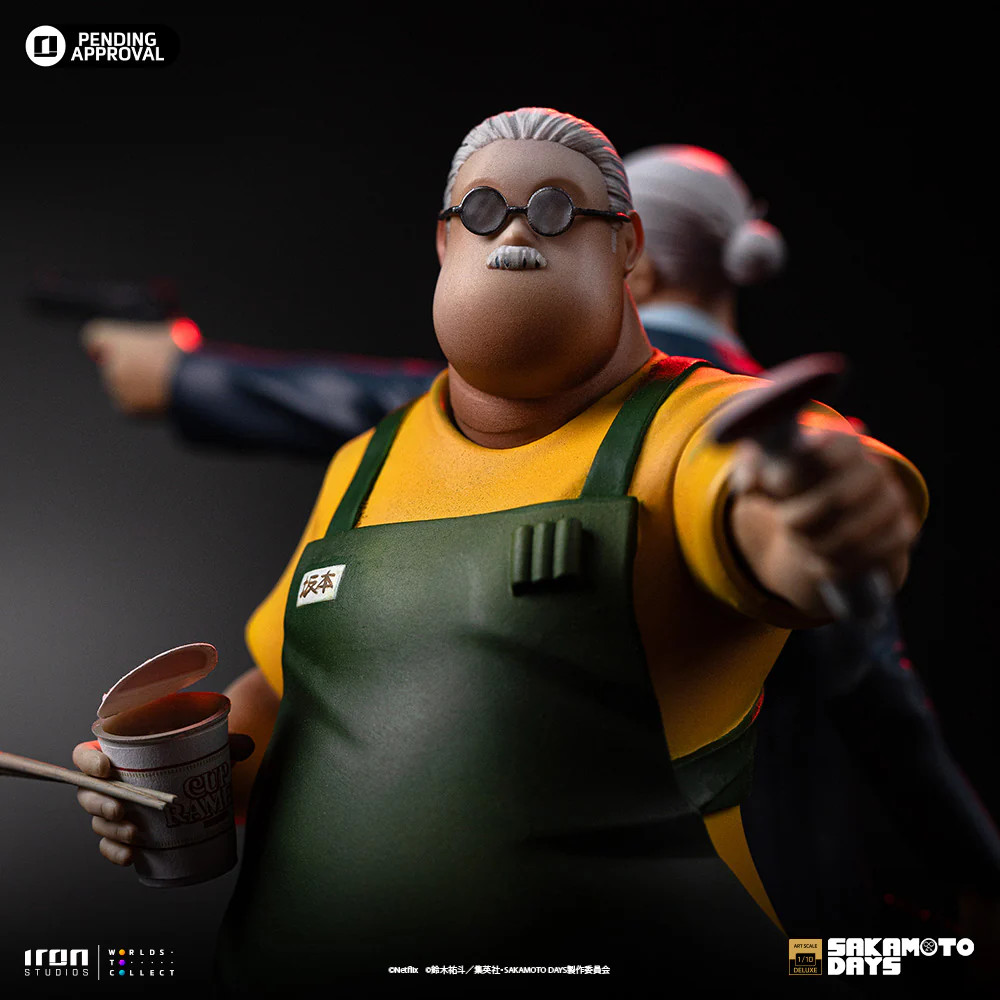 Pre-Order - Statue Taro Sakamoto Deluxe - Sakamoto Days - Art Scale 1/10 - Iron Studios - Image 7