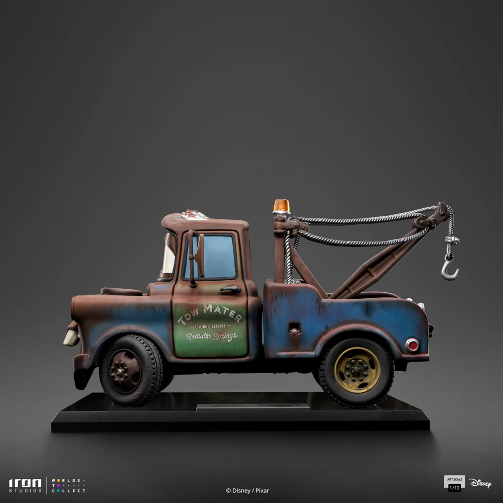 Digital Pre-Order - Statue Tow Mater - Cars - Art Scale 1/10 - Iron Studios - Image 4