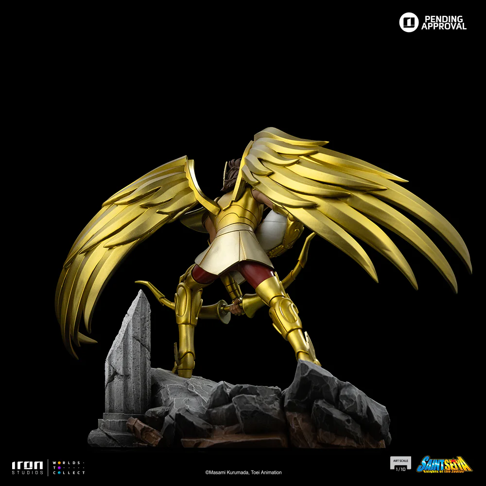 Pre-Order - Statue Sagittarius Aiolos - Saint Seiya - Art Scale 1/10 - Iron Studios - Image 4