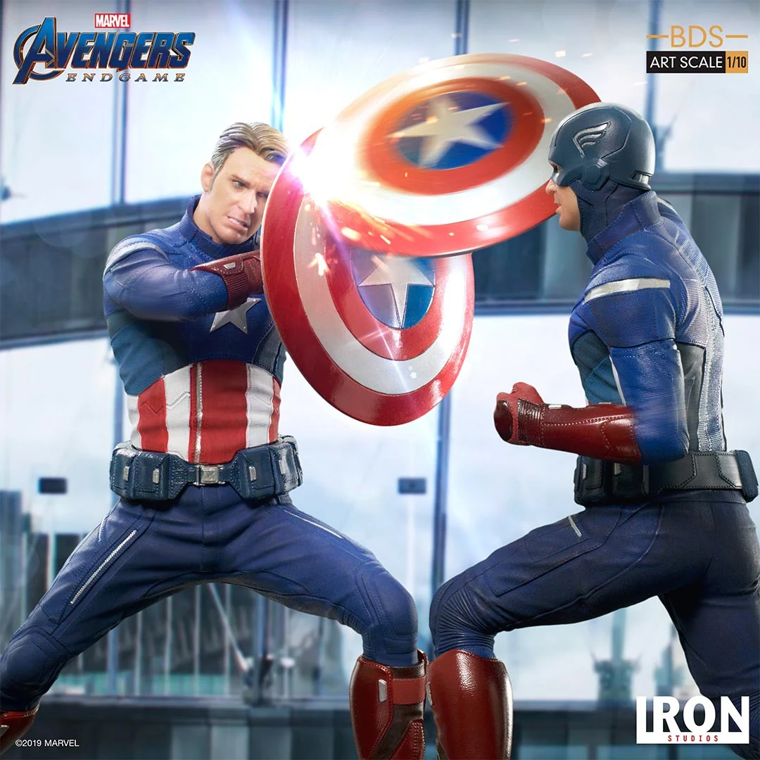 Captain America 2012 - Avengers: Endgame - BDS Art Scale 1/10 - Iron Studios - Image 5