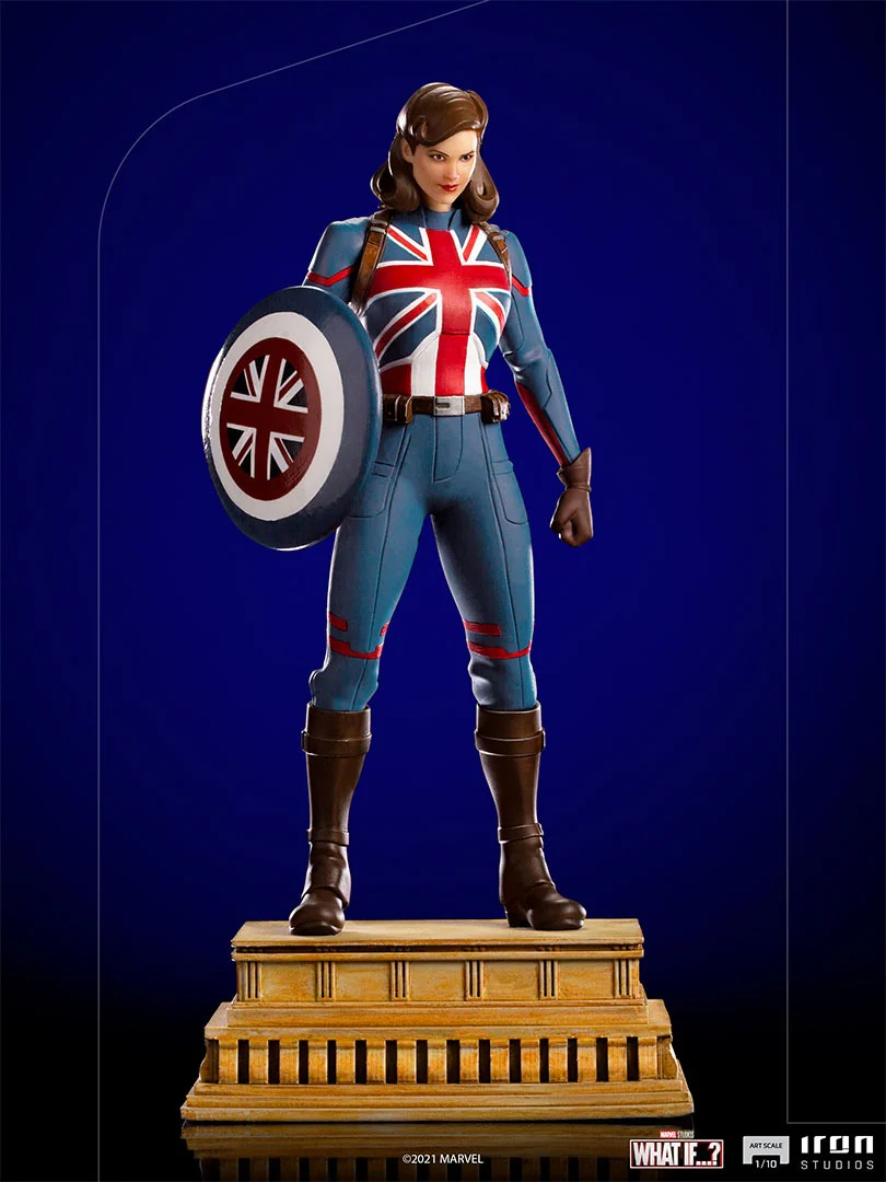 Captain Carter  What If...?  Marvel  Art Scale 1/10  Iron Studios - Image 8