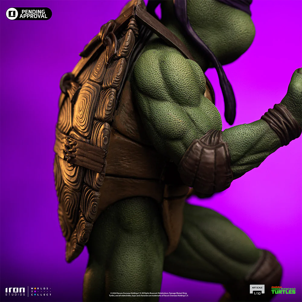 Statue Donatello  TMNT Movie  Art Scale 1/10  Iron Studios - Image 10