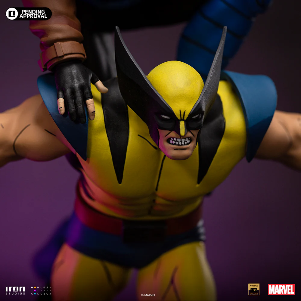 Statue Gambit and Wolverine  XMen '97  Art Scale 1/10  Iron Studios - Image 7