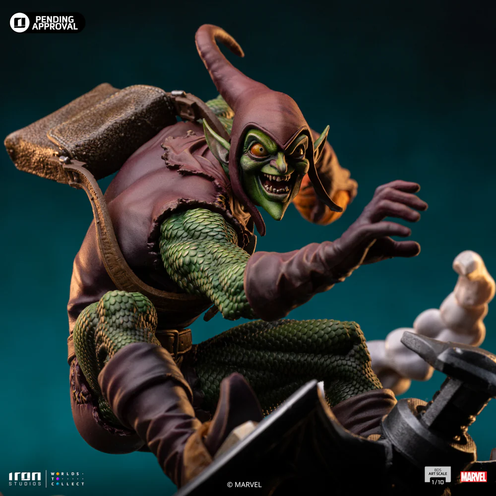 Statue Green Goblin  SpiderMan vs Villains Diorama  BDS Art Scale 1/10  Iron Studios - Image 11