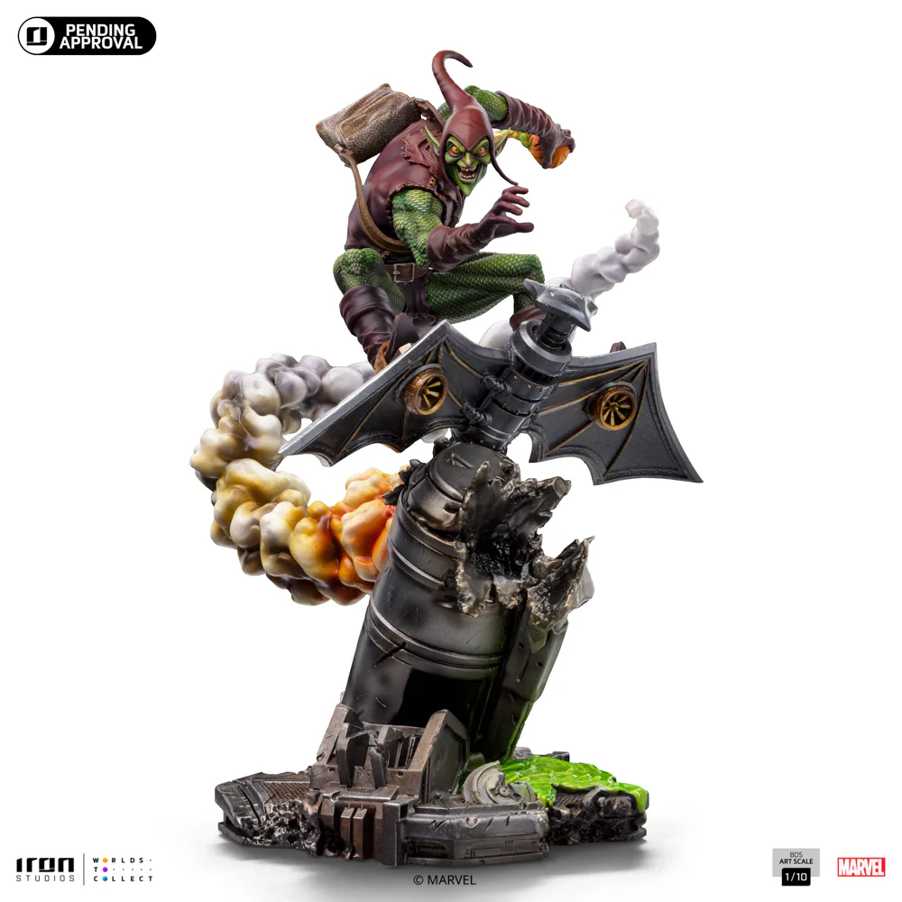 Statue Green Goblin  SpiderMan vs Villains Diorama  BDS Art Scale 1/10  Iron Studios - Image 13