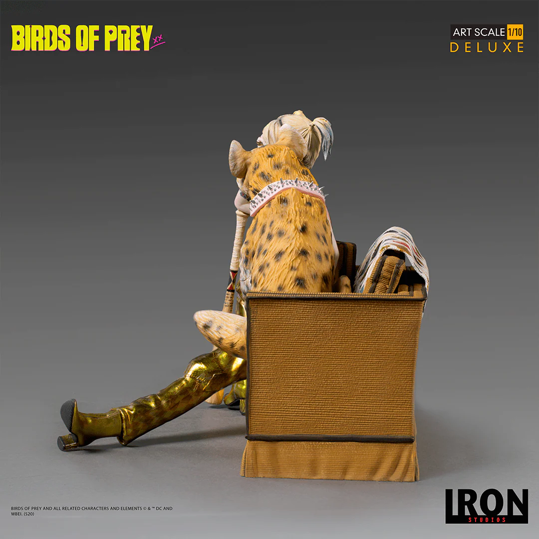 Statue Harley Quinn & Bruce Deluxe - Art Scale 1/10 - Birds of Prey - Iron Studios - Image 6
