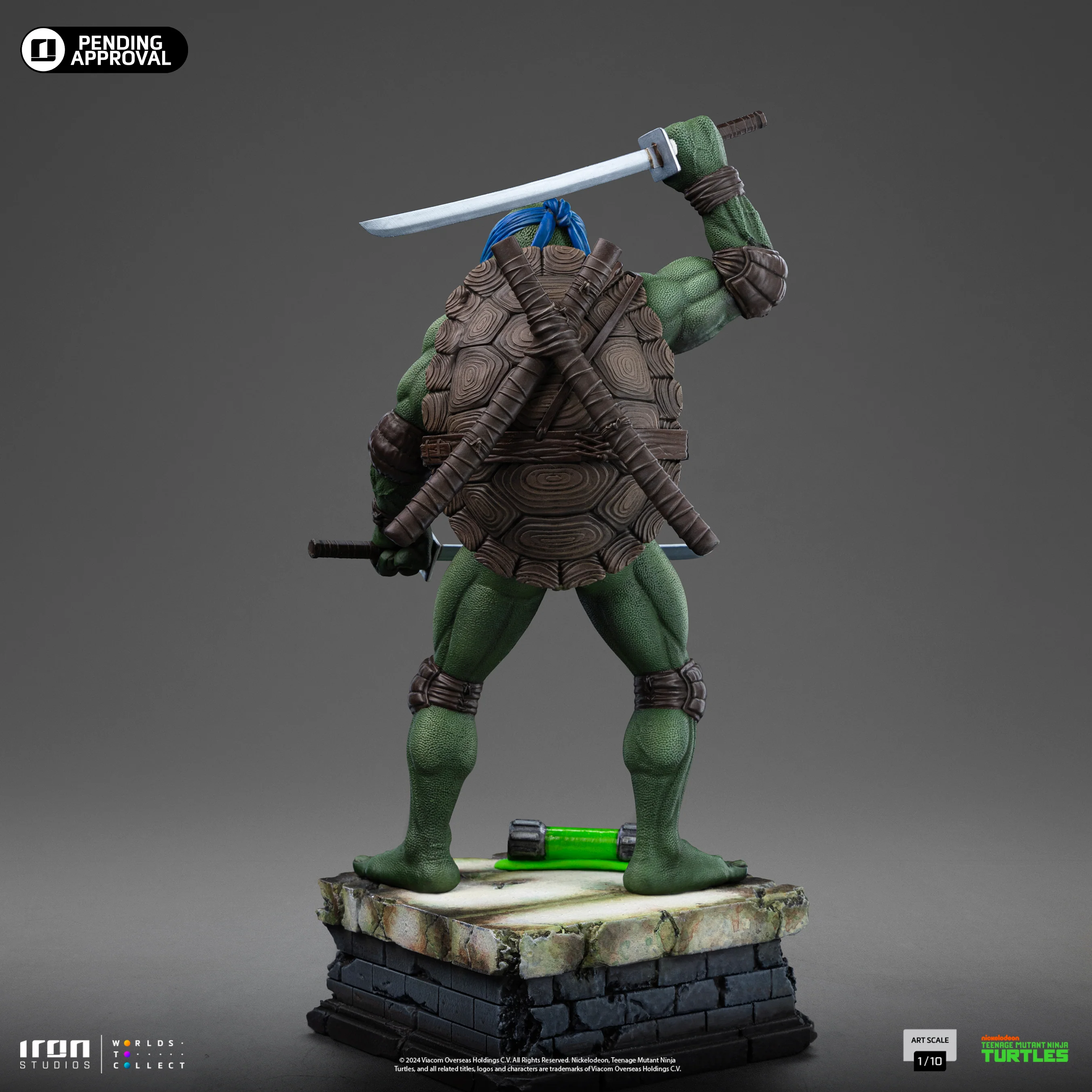 Statue Leonardo  TMNT Movie  Art Scale 1/10  Iron Studios - Image 7
