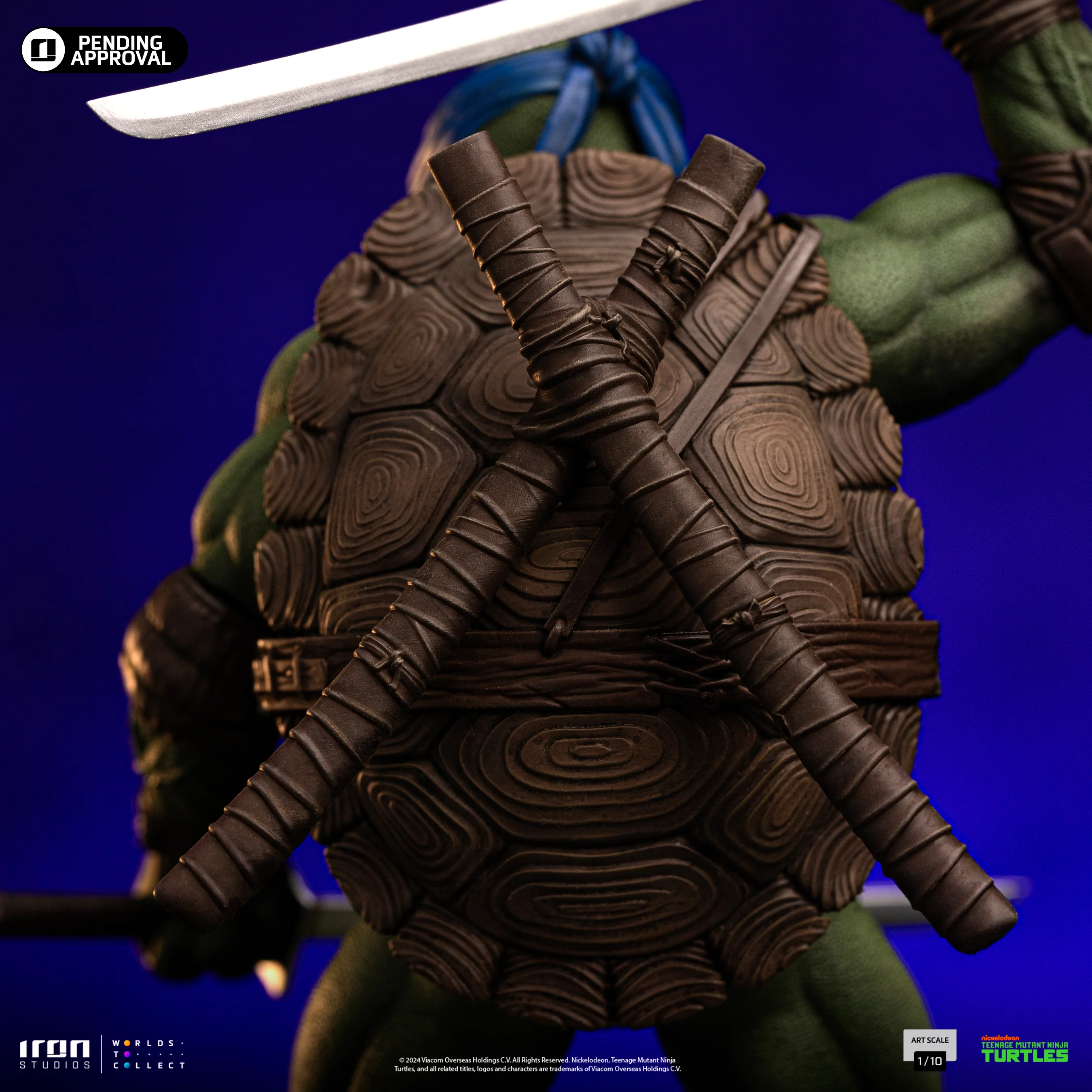 Statue Leonardo  TMNT Movie  Art Scale 1/10  Iron Studios - Image 9