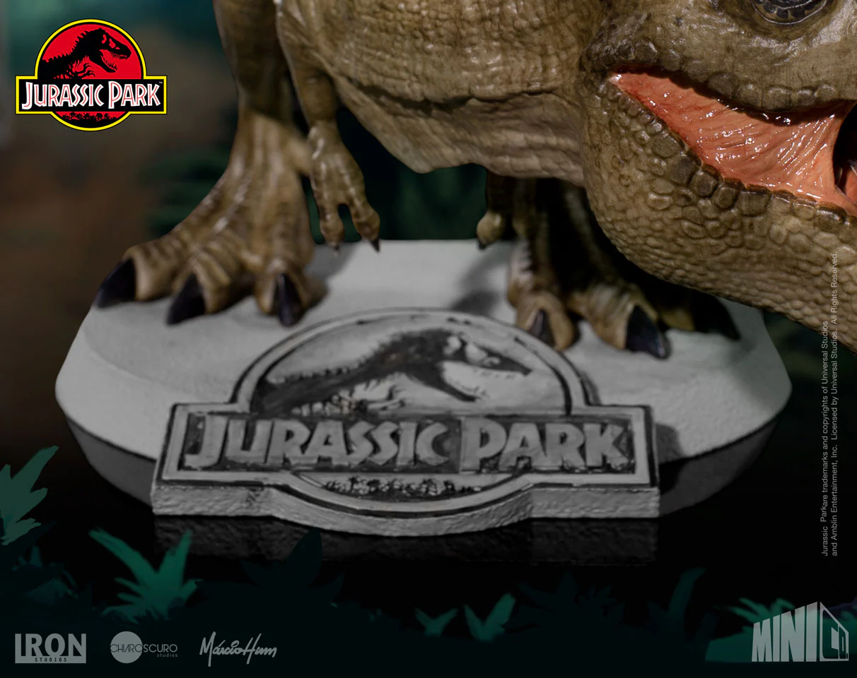 Statue Tyrannosaurus Rex - Jurassic Park - MiniCo - Iron Studios - Image 6