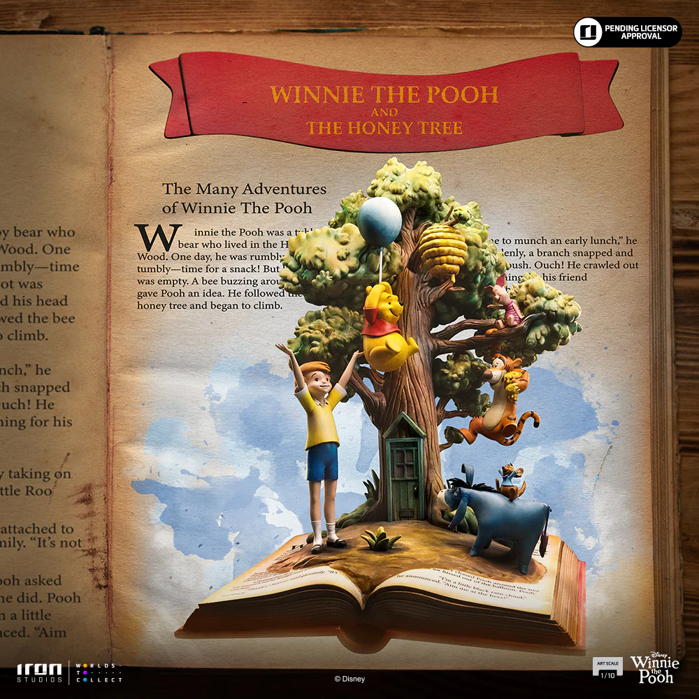 Pre-Order - Statue Winnie the Pooh and Friends (100th Anniversary) – Disney Classics – Deluxe Art Scale 1/10 - Iron Studios - Image 16